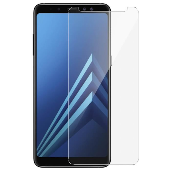 Galaxy A8 hærdet glas film skærmbeskytter 9H Anti-eksplosion gennemsigtig