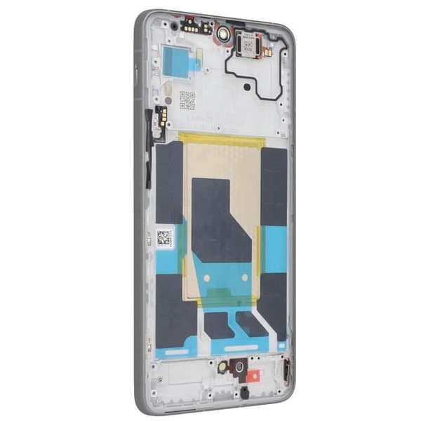 LCD-skærm - OnePlus - Nord 4 - Forudsamlet Touchscreen - Sølv - Ridsefrit Grå