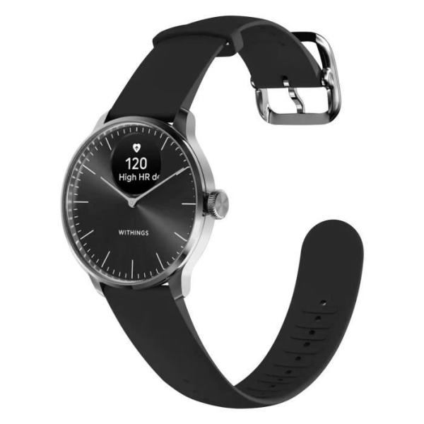Connected Watch Health Monitoring Vattentät 50m Autonomi 30 dagar ScanWatch Light Withings Svart Svart