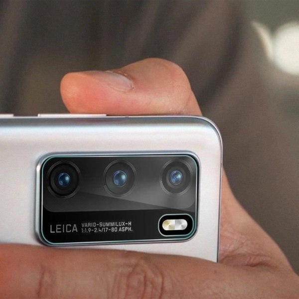Kamerafilm Huawei P40 Härdat glas Mocolo Transparent Vit