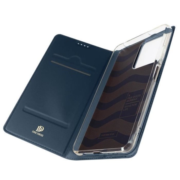 Fodral för Redmi Note 12 4G och 5G korthållare Videostöd Dux Ducis Midnight Blue