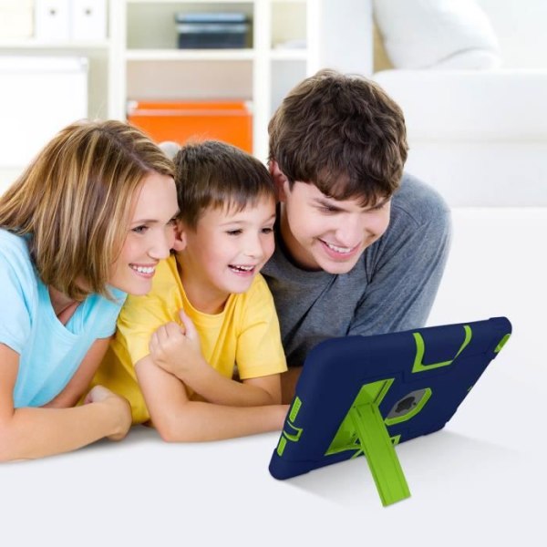 Fodral med Kickstand Support Special child Blå och grön iPad 2020 / 2019 10.2