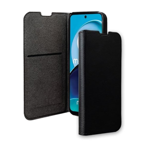 Étui Folio Wallet - BIGBEN - Moto G14 - Sort - Fleksibelt Stativ - Fuld Beskyttelse Svart