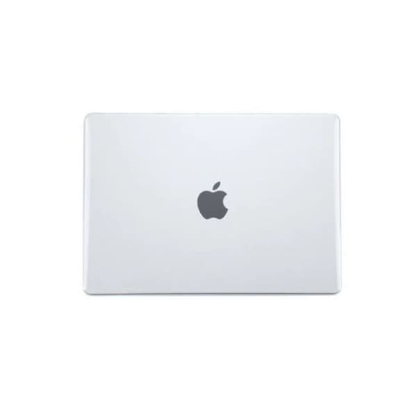 MacBook Neo Hårdskydd med Antiskidben MW Transparent Vit