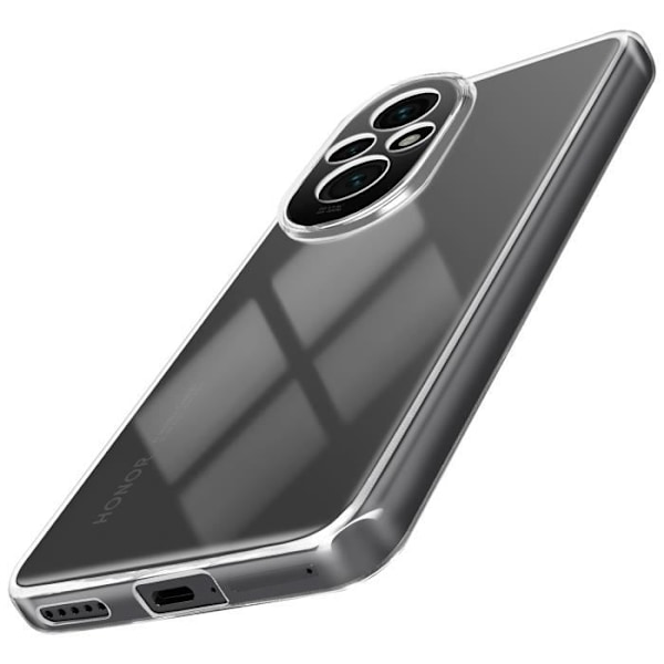Coque - AVIZAR - Honor 200 - Blødt Silikone - Tykkelse 2mm - Gennemsigtig Transparent