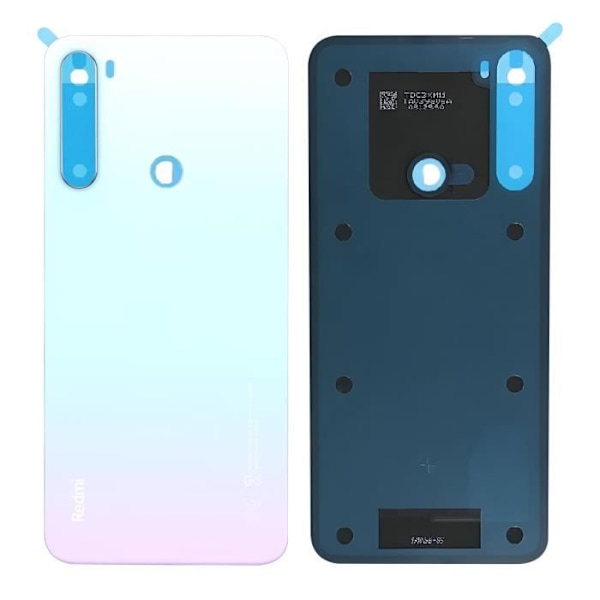 Cache batteri - Xiaomi Redmi Note 8T - Original - Vit - Förenklad installation Vit