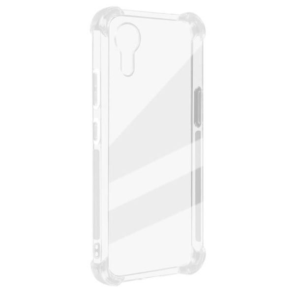 Fodral till Samsung Galaxy Xcover 7 Silikonhörn Stötsäker Transparent Transparent