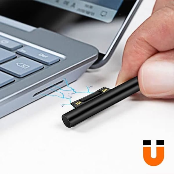 Netoplader til Microsoft Surface hurtigopladning 44W Sort Svart