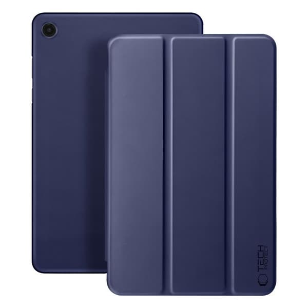 Galaxy Tab A11 Plus: Multi-askel tuki ja automaattinen lepotila, Tech Protect, sininen yö Blå