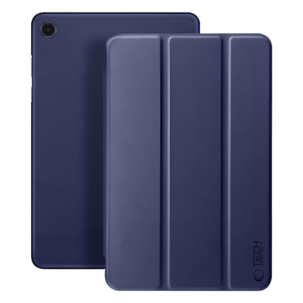Klapskede til Galaxy Tab A11 Plus med Multi-vinkel støtte og Auto-sleep Tech Protect Mørkeblå Blå