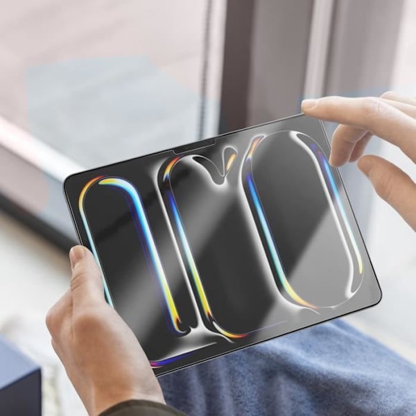Härdat glas - 4SMARTS - iPad Pro 13 2024 - 9H hårdhet - Stötsäker - Anti-fingeravtryck