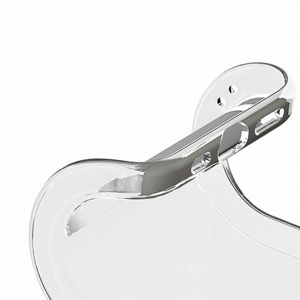 Skal för Redmi Note 15 med Certifierad GRS Härdat Glas BigBen Transparent Vit