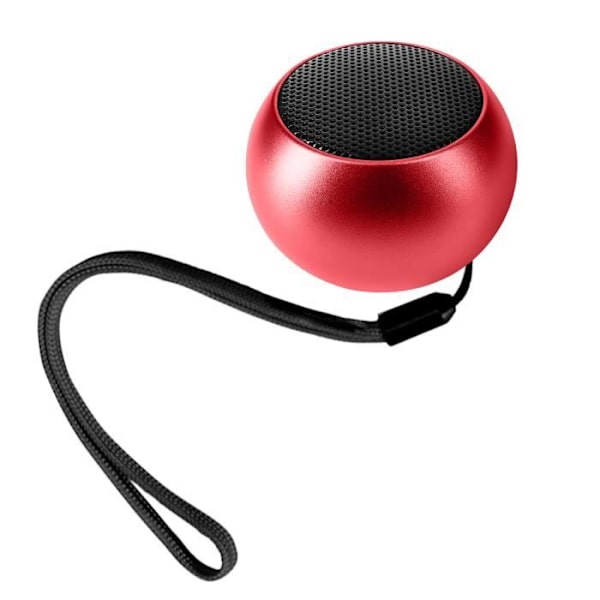 Moxie Iron Boom Mini langaton Bluetooth-kaiutin - punainen - 3 tunnin akunkesto Röd