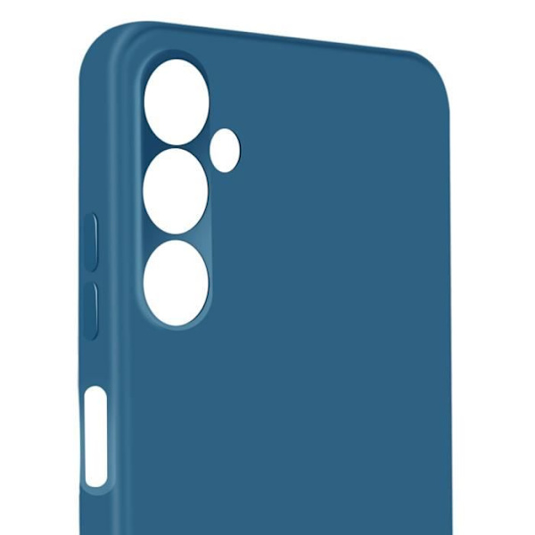 Skal till Samsung Galaxy M34 5G Silikon Matt Finish Soft Touch Blue Blå