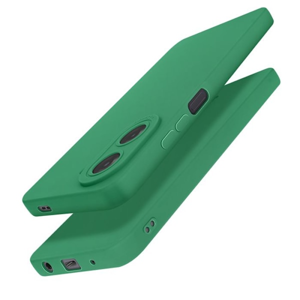 Siliconefodral för Xiaomi Redmi A5 Slät Med Skyddad Kamerablock Grön Grön