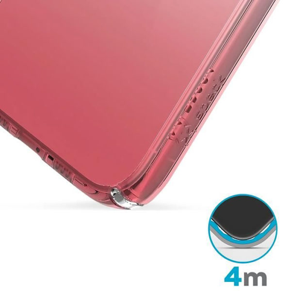 4m anti-fald hårdt etui til iPhone 12 Pro Max - Speck - Presidio Perfect-Clear Ombre Speck Rose Rosa