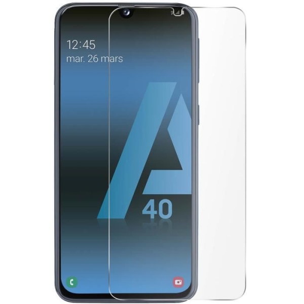 Suojakalvo - NO NAME - Samsung Galaxy A40 - Taivutettava lasi - Iskun kestävä - Ultra ohut Transparent