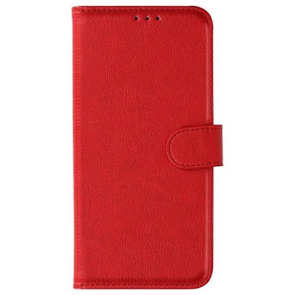 Red Wallet and Video Support Case - AVIZAR - Huawei P20 Lite - Semi-stivt etui - Flap - Unisex Röd