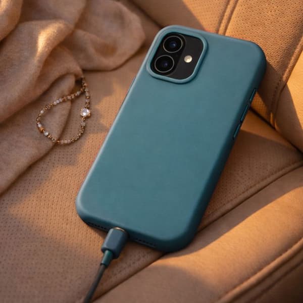 "Coque til iPhone 16 Plus Model SolidX Stødabsorberende kompatibel med trådløs opladning Rhinoshield Mørkeblå" Mörkblå