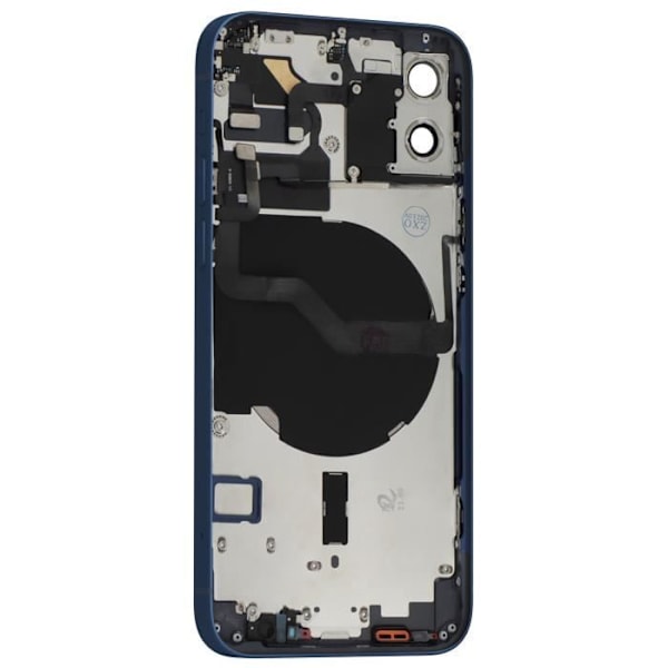 Komplett chassi för iPhone 12 - AVIZAR - Midnattsblå - Återställer den ursprungliga estetiken - Lätt att installera Blå
