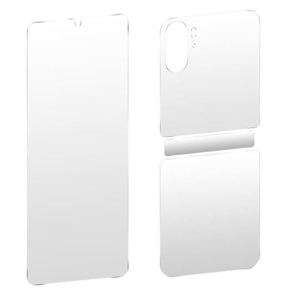 Suojakalvo - AVIZAR - Oppo Find N2 Flip - Pehmeä silikoni - Erittäin läpinäkyvä - Täysi suoja Vit