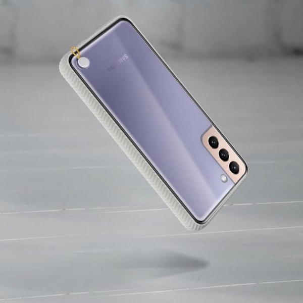 Coque - Samsung - S21 Plus - Stødabsorberende - Forstærket - Hvid Vit