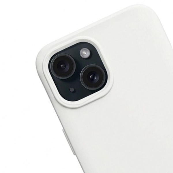 iPhone 15 Plus MagSafe Blød Stødabsorberende SolidX Rhinoshield Hvid Vit