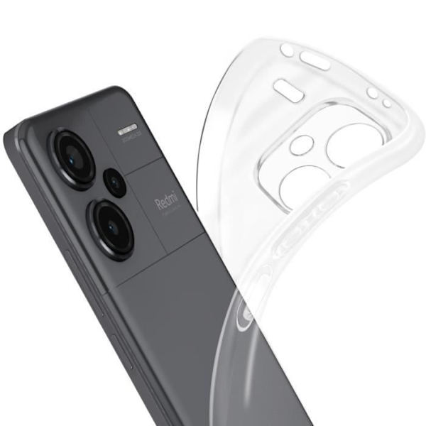 Etui til Xiaomi Redmi Note 13 Pro Plus Soft Silicone Slim Design Transparent Transparent