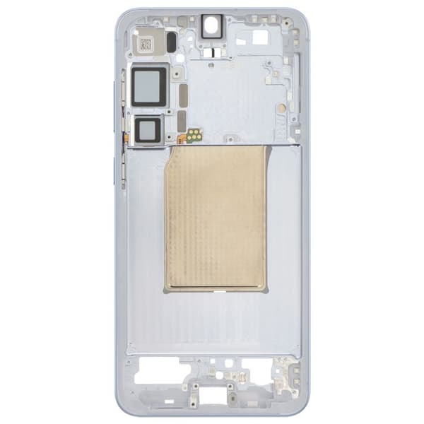 Originalt Centralt Chassis til Galaxy S25 Plus Præcis og Sikker Pasform Samsung Lys Blå Blå