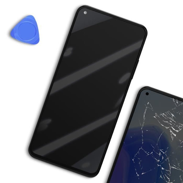 Skærm til Xiaomi Mi 10T / 10T Pro LCD + Touch Glass + Xiaomi Black Chassis Svart