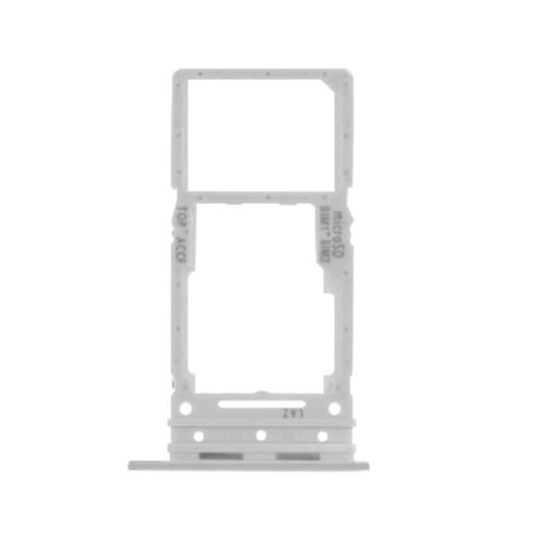 Ersättningsfack för SIM-kort - Samsung Galaxy A33 5G - Vit - Nano SIM och Micro-SD Vit