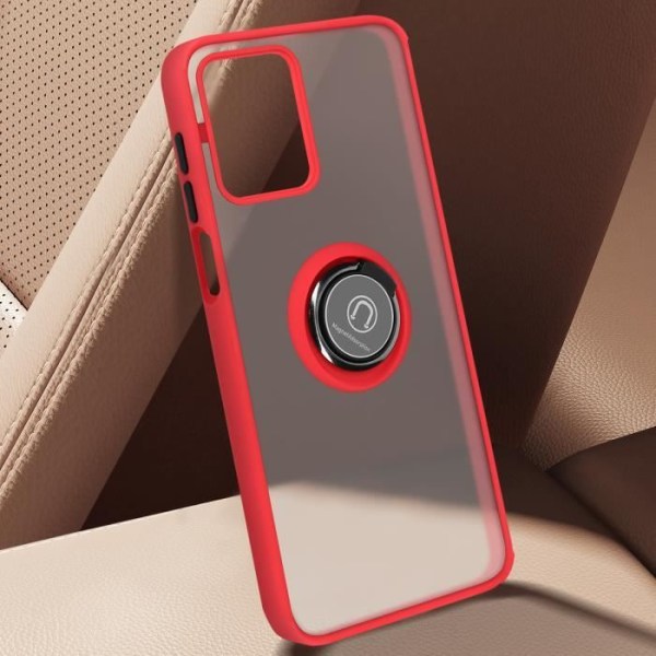 Kotelo Motorola Moto G53 / G23 ja G13 Ring Video Support Red Röd