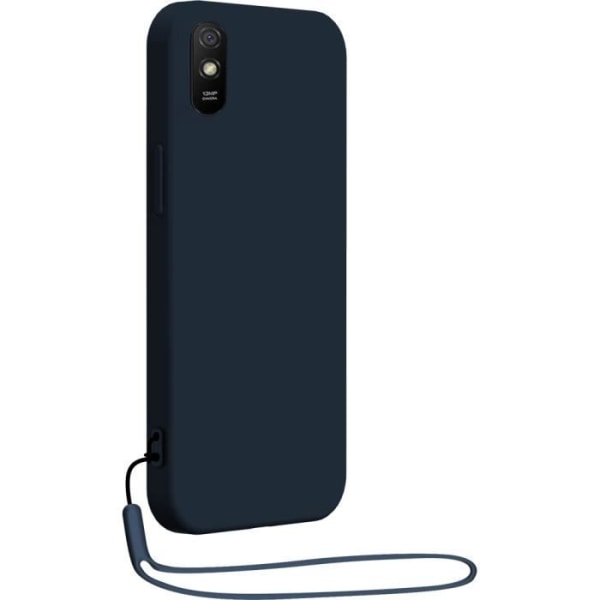 Xiaomi Redmi 9A silikonikotelo + yhteensopiva hihna Blue Bigben