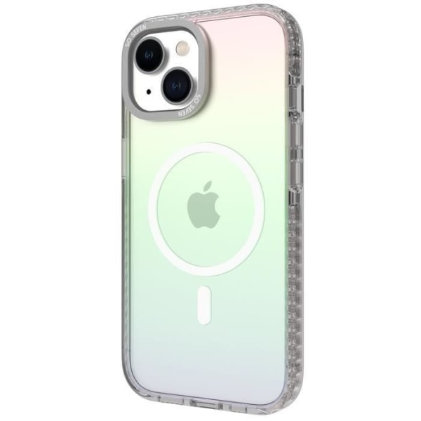 iPhone 15 MagSafe Iridescent Rainbow Case So Seven Multicolor