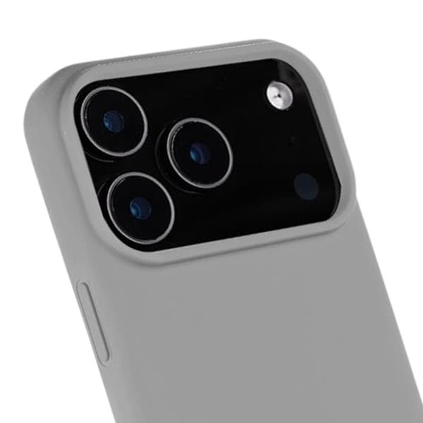 MagSafe-skal för iPhone 17 Pro Max i silikon, Velvet Smoothie Tactical Grå Grå