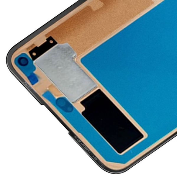 LCD-näyttö - AVIZAR - Google Pixel 5 - Karkaistu lasinen kosketusnäyttö - Musta - Helppo asennus Svart