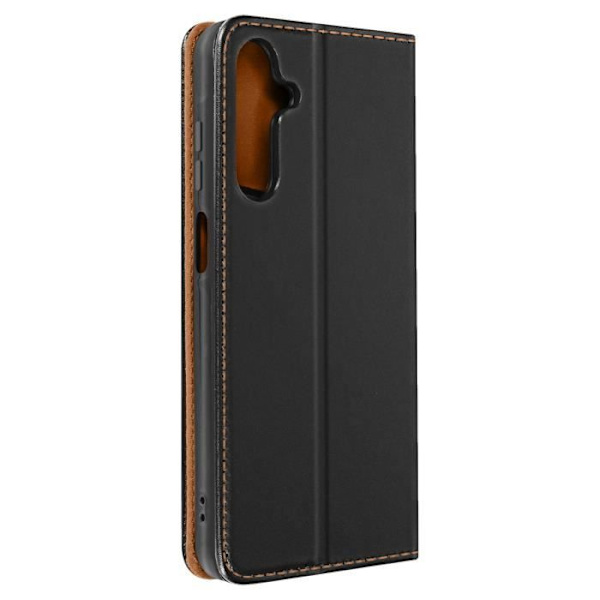 Samsung Galaxy A25 5G Taske - AVIZAR - Ægte læder - Kortholder - Sort Svart