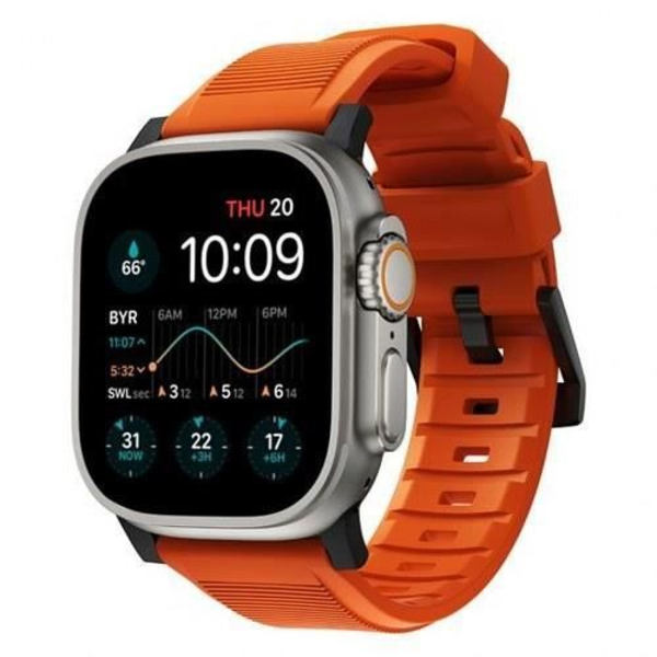 Hållbar armbandsband - NOMAD - Ultra-Ultra 2 - Fluorelastomer FKM - Svart - Unisex Svart