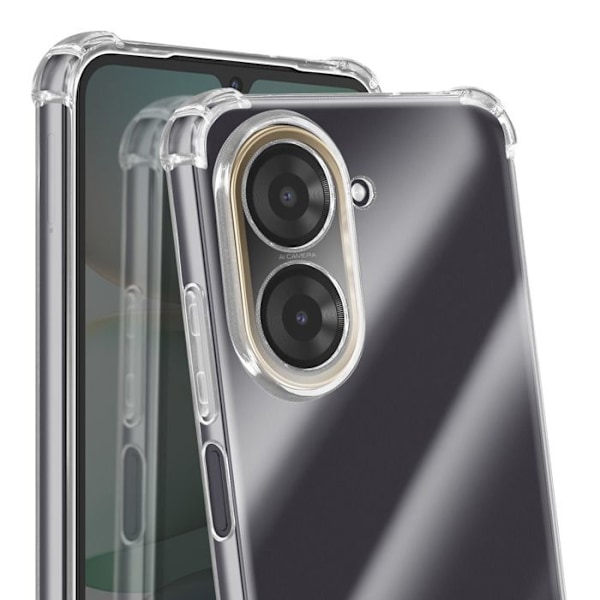 Skyddande skal för Xiaomi Redmi A5 Stötabsorberande Förstärkta Hörn Transparent Vit