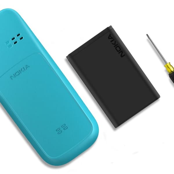 Batteri - NOKIA - BL-5CB - 800mAh - Li-ion - Sort Svart