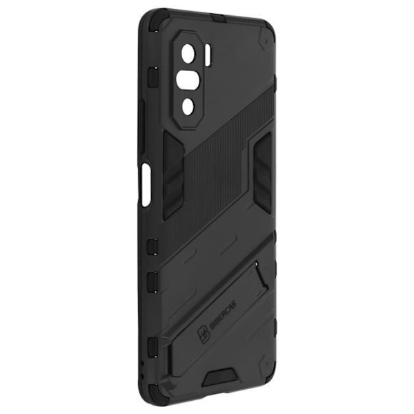 Coque Antichoc - Xiaomi - Kickstand II - Sort - Poco F3 - Mi 11i - Inkluderet støtte Svart