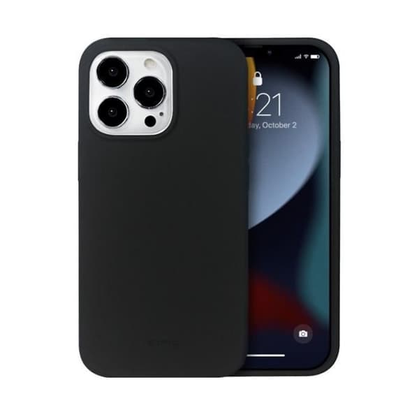 Crong Magnetisk Farveret Cover til iPhone 13 Pro Max (Sort) - 5904310700276