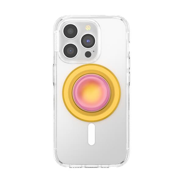 Support PopGrip MagSafe klæbende stander selfie PopSockets Gul Gul