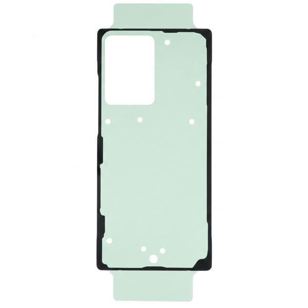Bageste glas klæbemiddel til Galaxy Note 20 Ultra Service Pack Samsung Transparent Vit