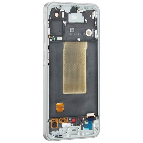 Skärm för Samsung Galaxy A56 LCD + Touchscreen + Original Samsung Chassi Ljusgrå