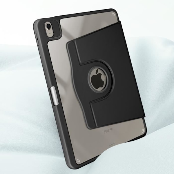 Fodral till iPad Air 13 2024 - AVIZAR - Flip Rotating Stand - Svart Svart
