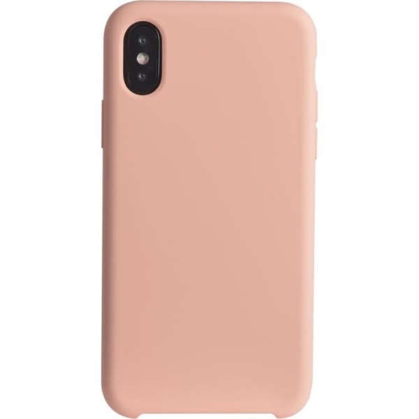 Hårt fodral med ljusrosa soft touch finish för iPhone X