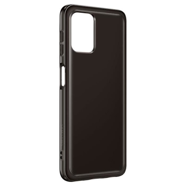 Beskyttelsescover - Samsung - Galaxy A22 - Blød silikone - Sort tonet design - Ultra-tynd Svart