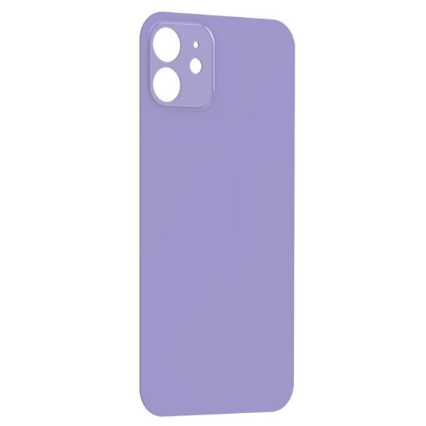 Udskiftningsglas bagtil til Apple iPhone 12 Lavendel Lila