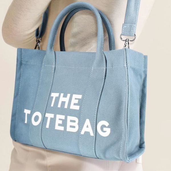 Taske The Totebag i Gallantry Blå - GALLANTRY - Unisex - Lynlås - Glat Blå
